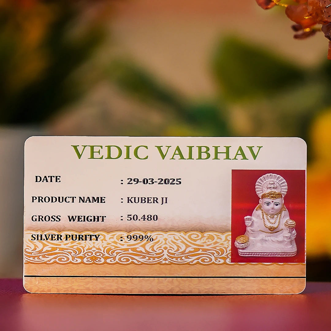 Kuber Ji Idol – 999 Pure Silver