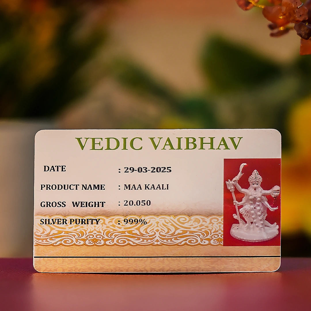 Maa Kaali Idol – 999 Pure Silver