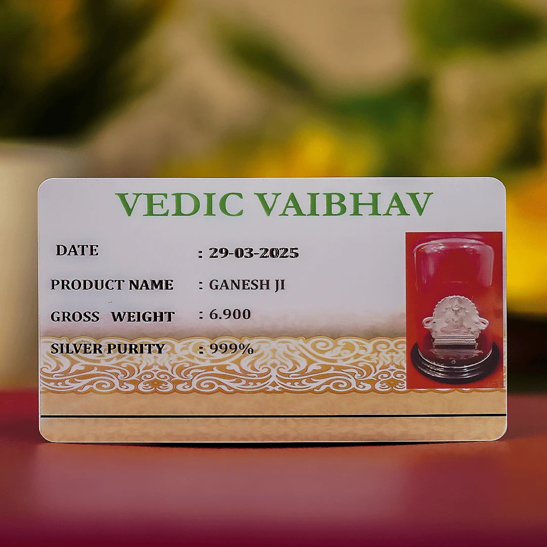 Royal Silver Ganpati (999 Pure Silver)