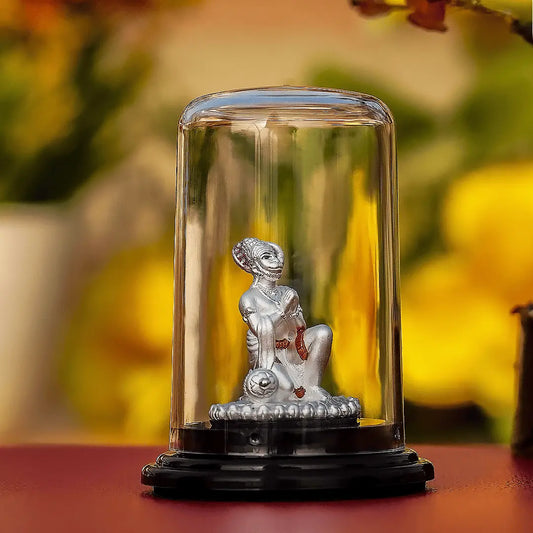 Pavanputra Hanuman Idol 999 Pure Silver