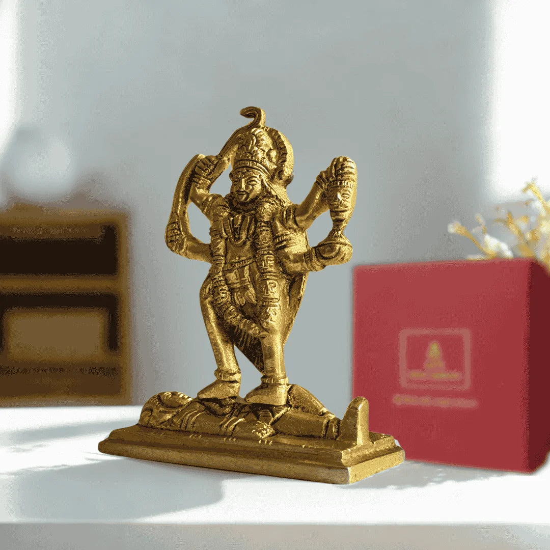 Mahakali Brass Idol