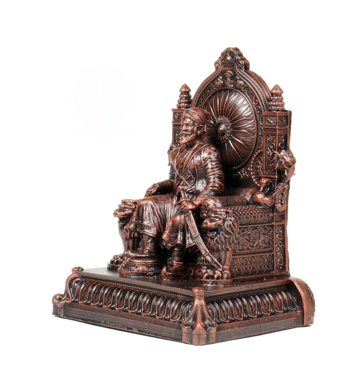 Chhatrapati Shivaji Maharaj Statue Small Brown