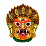 Kirtimukh Premium Wall Hanging | Golden Glow
