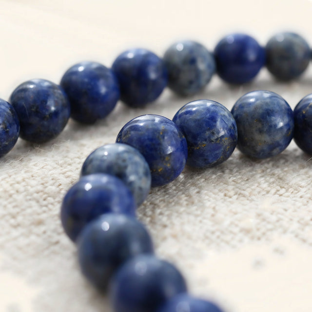 Libra zodiac lapis lazuli and howlite bracelet - glance 2