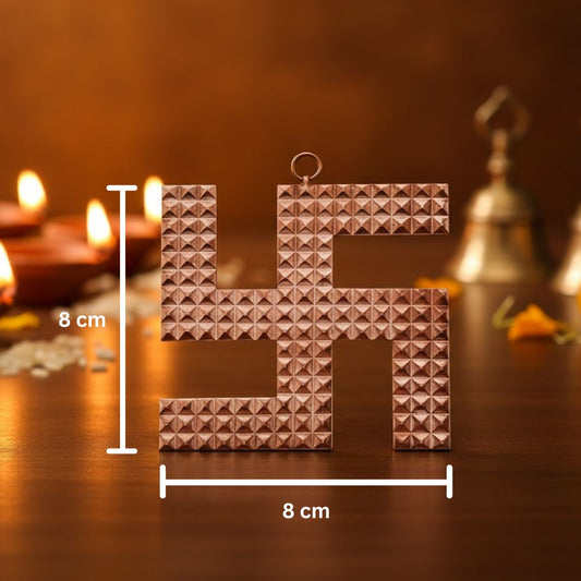 Copper Swastik (Approx 8 CM)