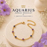 Aquarius Zodiac Bracelet for Women