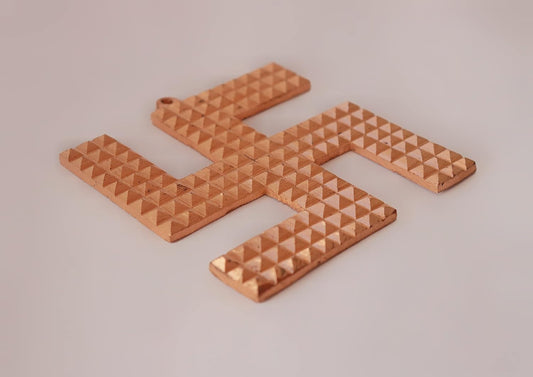 Copper Swastik (Approx 8 CM)
