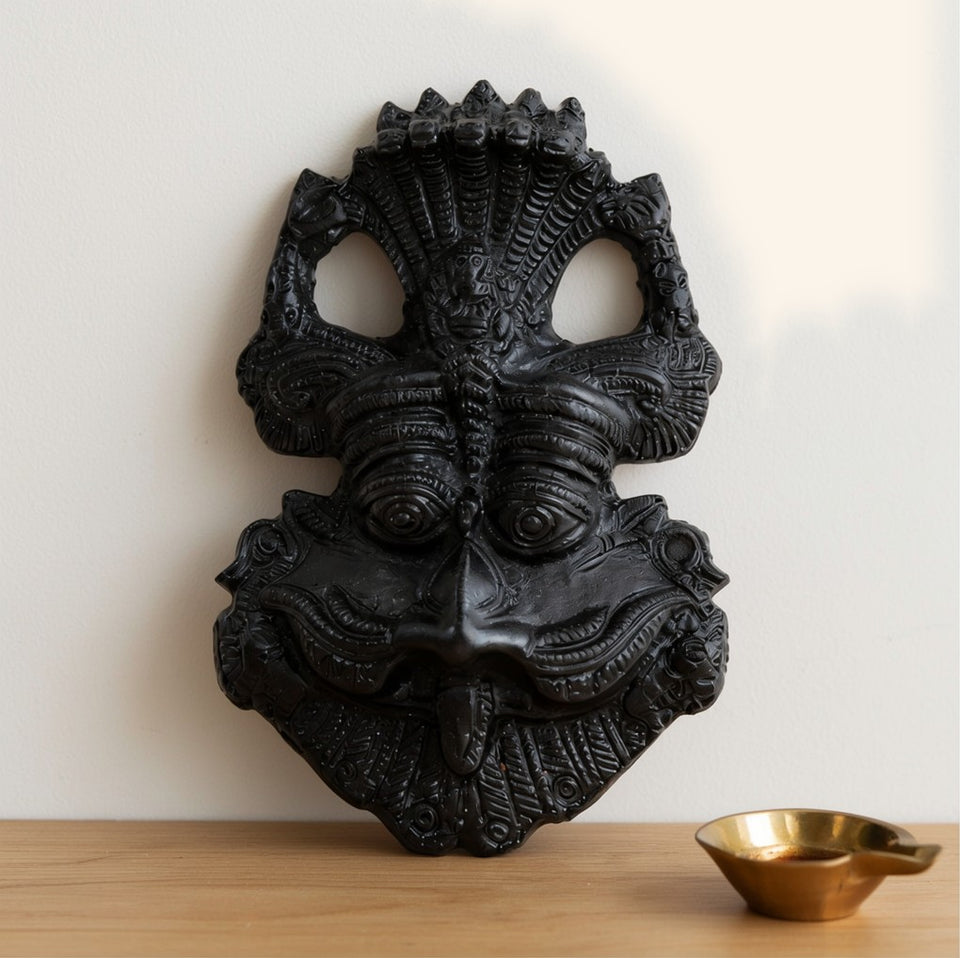 Black Kirtimukh Wall Hanging, what it is