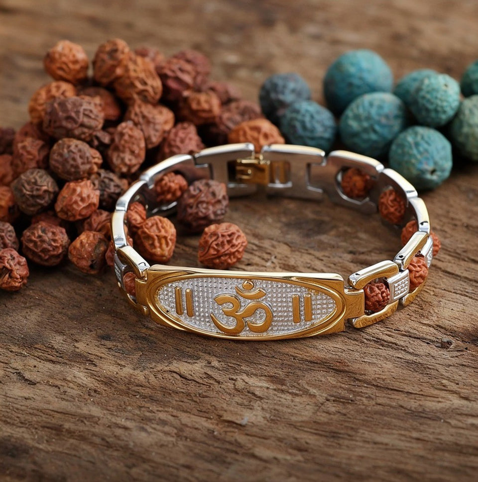 Om Rudraksha Bracelet, where it comes from