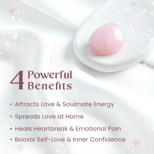 Rose Quartz Love-Attraction Tumble