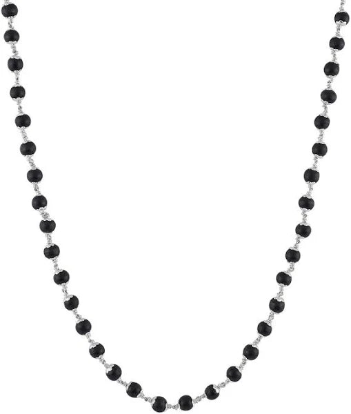 Silver Karungali Mala