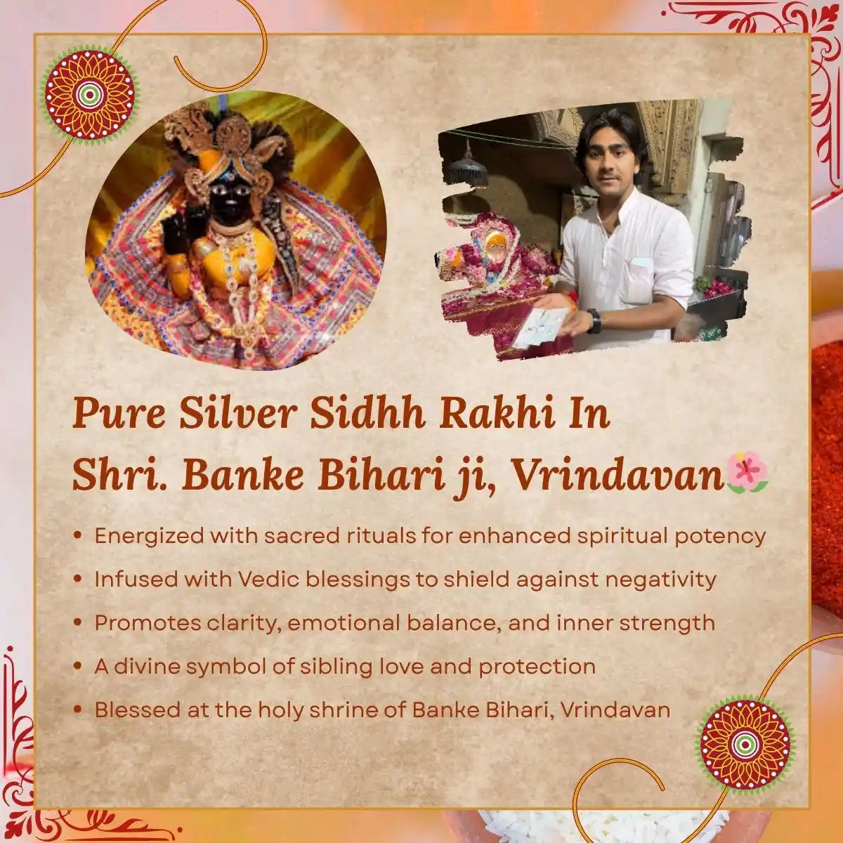 Premium Rudraksha Bracelet Gift Box – Gold-Plated Bracelet Edition