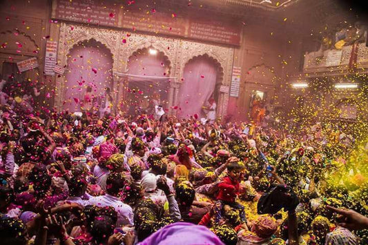 Can’t Visit Vrindavan? Bring Home the Divine Braj Ki Holi Blessings from Banke Bihari Ji