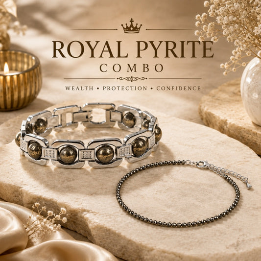 Royal Pyrite Combo for Him & Her