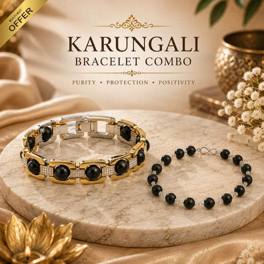 Karungali Bracelet Combo for Him & Her