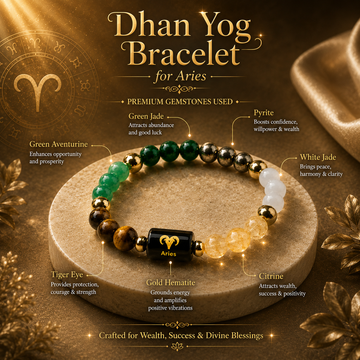 Dhan Yog Bracelet For Aries - 2