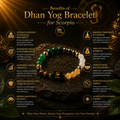 Dhan Yog Bracelet for Scorpio