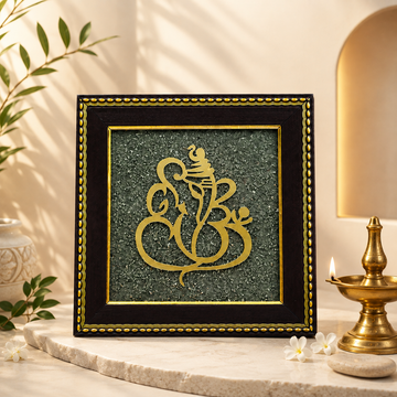 Pyrite Ganesha ji Frame - 1
