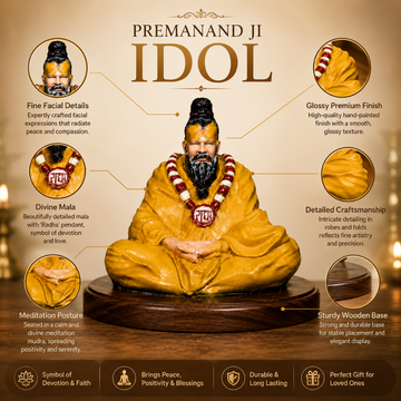 Premanand Ji Maharaj Idol – Divine Presence & Eternal Devotion - 2