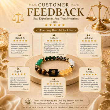 Dhan yog bracelet for Libra - 4
