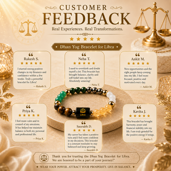 Dhan yog bracelet for Libra - 4