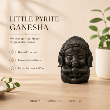 Pyrite Little Ganesha ji Idol - 2