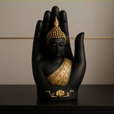 Hand Gautam Buddha Resin Idol (10 CM)