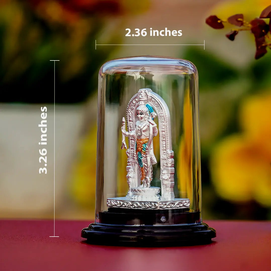 Prabhu Shree Ram Idol 999 Pure Silver