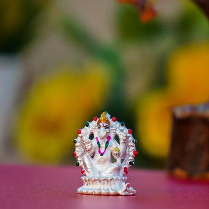 🪔 Laxmi Ganesh Ji Idol Set – Prosperity | Wisdom | Auspicious Beginnings