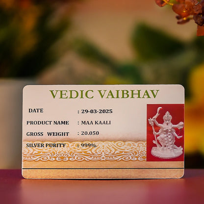Maa Kaali Idol – 999 Pure Silver
