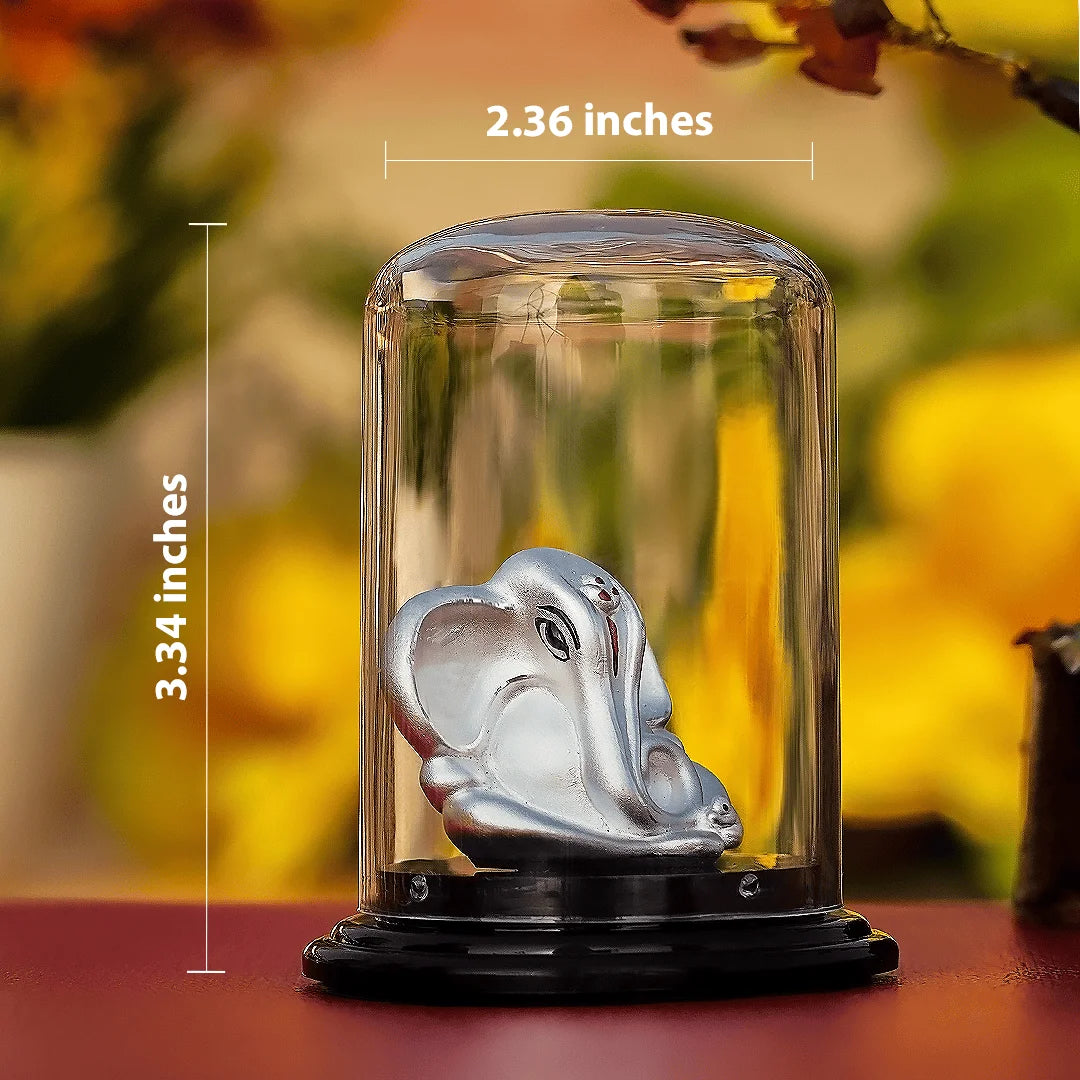 Ganesha Idol 999 Pure Silver