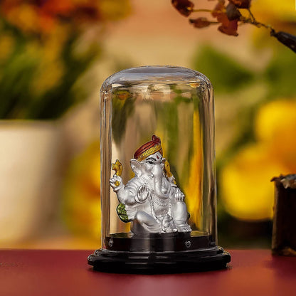 Lord Ganesh Idol (999 Pure Silver)