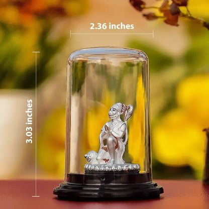 Pavanputra Hanuman Idol 999 Pure Silver