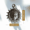 ☀️ Surya Face Brass Pendant – Confidence | Vitality | Success