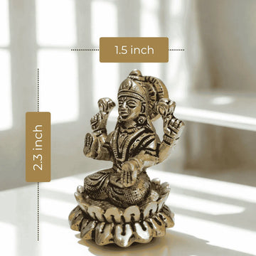 Maa Laxmi Brass Idol - 3