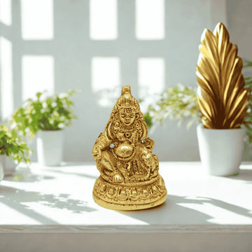 💰 Lord Kuber Brass Idol – Small | Wealth | Prosperity | Financial Stability - 1