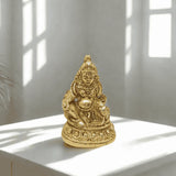 💰 Lord Kuber Brass Idol – Small | Wealth | Prosperity | Financial Stability