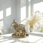 🐄 Kamdhenu Cow Brass Idol – Prosperity | Protection | Divine Blessings