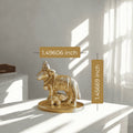 🐄 Kamdhenu Cow Brass Idol – Prosperity | Protection | Divine Blessings