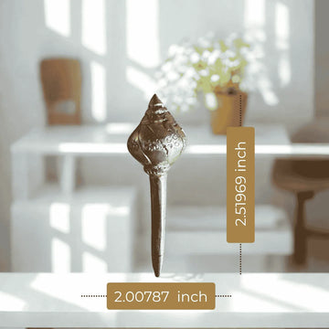Brass Gada (Mace) – Symbol of Power & Protection - 3