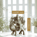 Durga Mata Brass Idol – Small (Lion Seated Form)