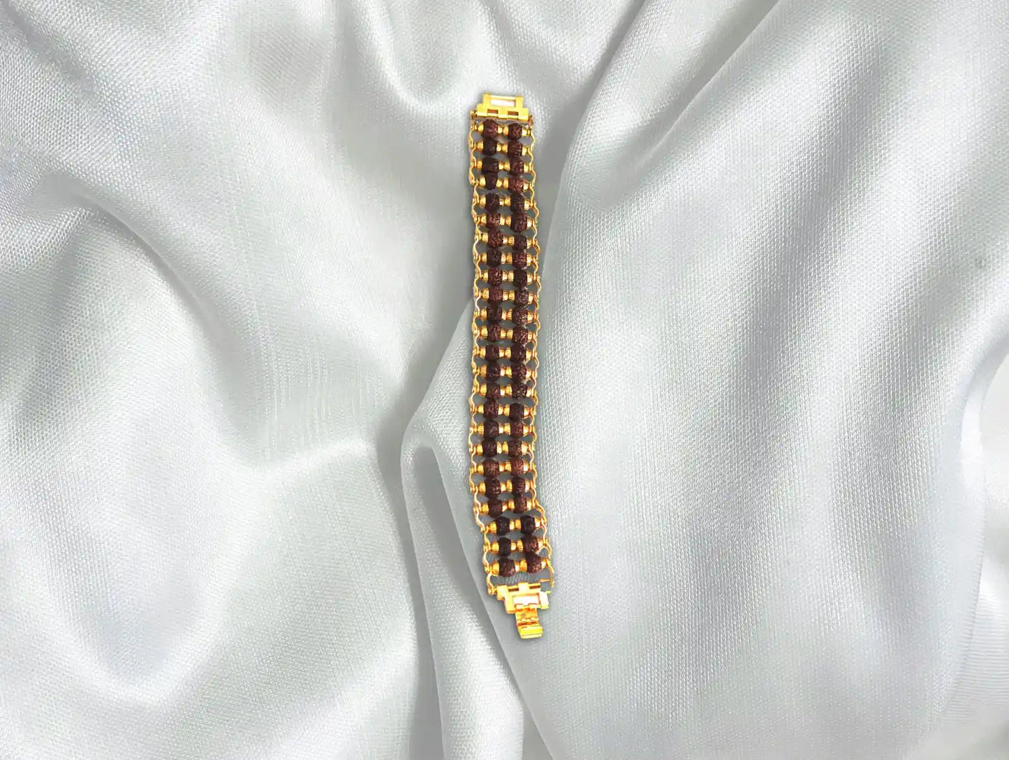 Double Layer Rudraksha Bracelet