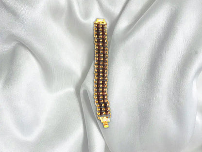 Double Layer Rudraksha Bracelet