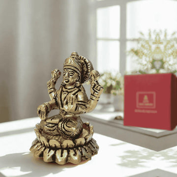 Maa Laxmi Brass Idol - 5