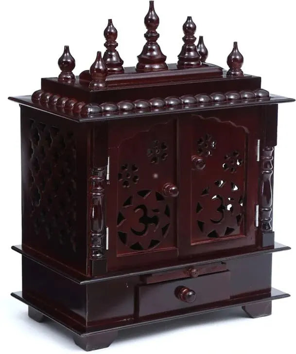 Handcrafted Wooden Home Temple