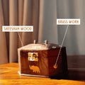 Handcrafted Wooden Jewellery Box – Elegant Storage Organizer