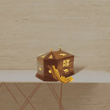 Handcrafted Wooden Jewellery Box – Elegant Storage Organizer - 5