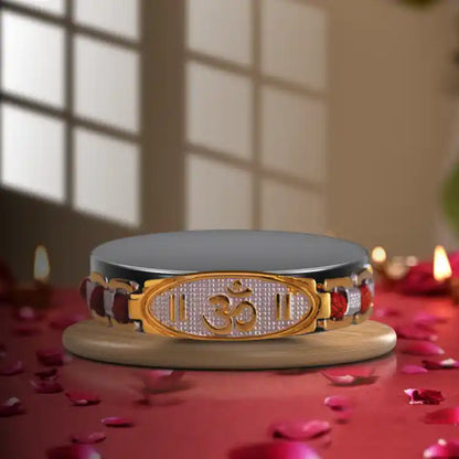 Om Rudraksha Bracelet