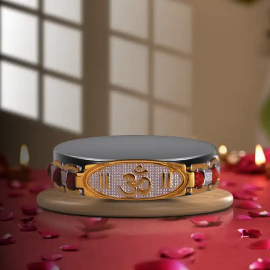 Om Rudraksha Bracelet