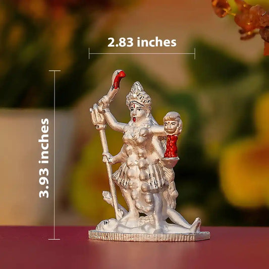 Silver Maa Kaali Idol – 99.9% Pure Silver (Certified)